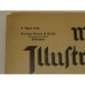 Dein ja dem Retter Deutschlands! Münсhener Illustrierte Presse, 9. aprile 1938. Espenlaub militaria